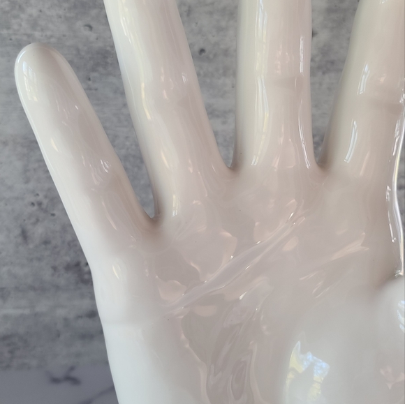 Ceramic White Hand Decor - Picture 9 of 11